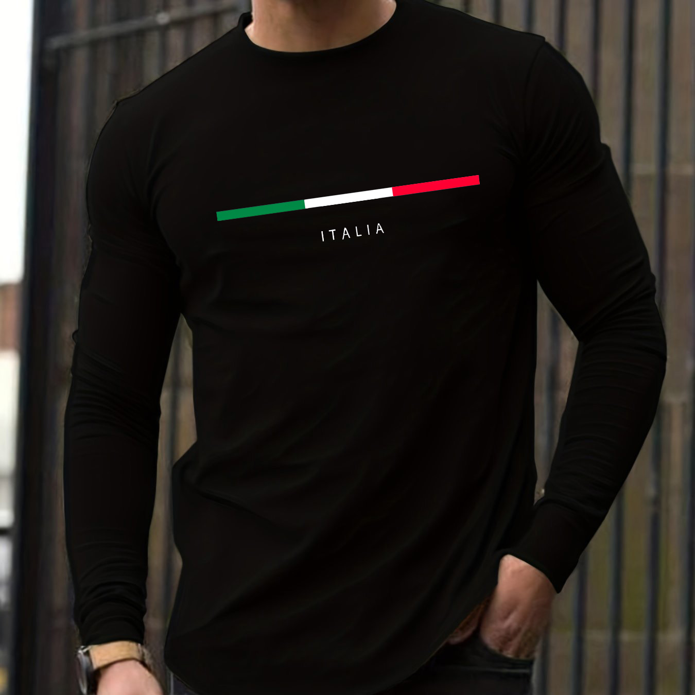 Mens Fashion Summer - 100% Pure Cotton Men's Long Sleeved
