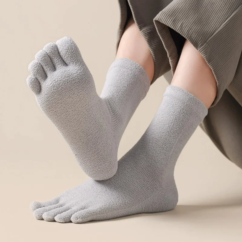 6/12 Pairs Thick Thermal Split - Socks Ankle Men 评论和价格