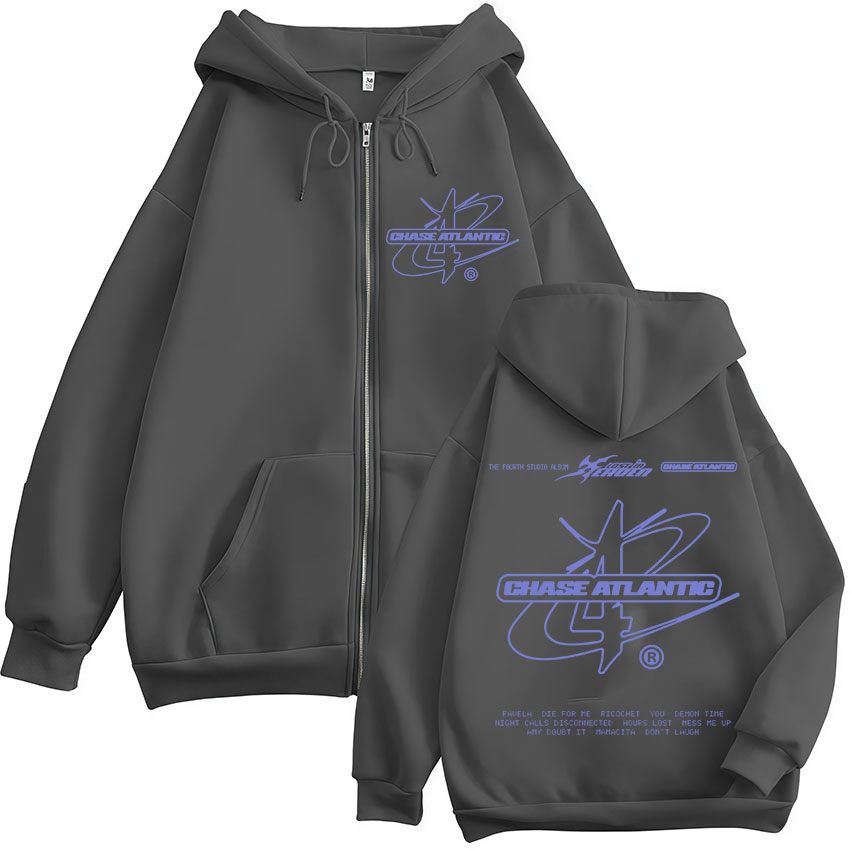 Rock Band Chase Atlantic Lost  - Mens Fashion Zip Up Hoodies 评论和价格