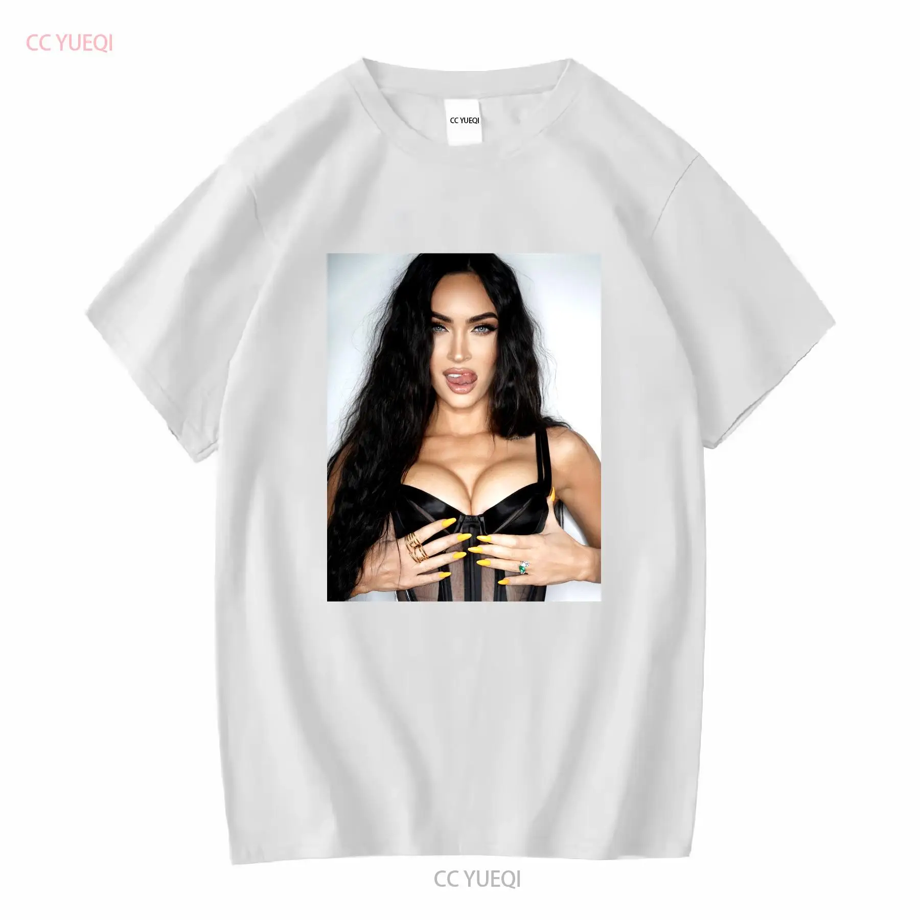 Megan Fox T shirt Poster long  - Poster Men Fashion 评论和价格