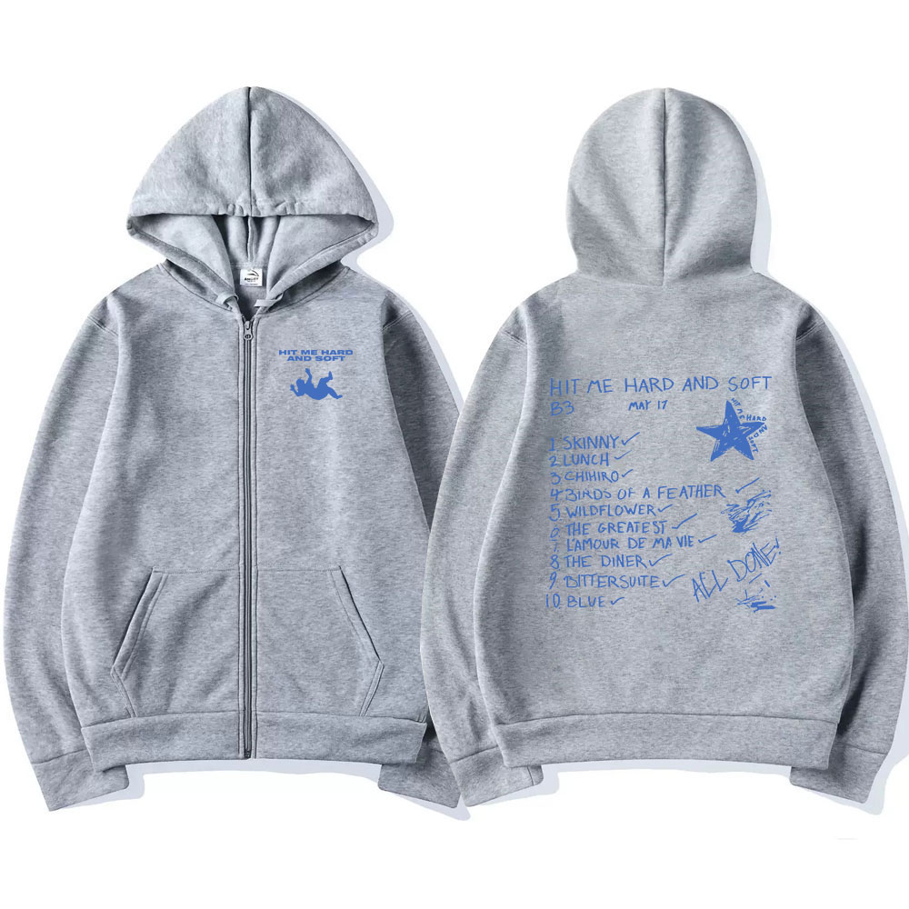 Hit Me Hard and Soft 2024 Tour - Mens Fashion Zip Up Hoodies 评论和价格