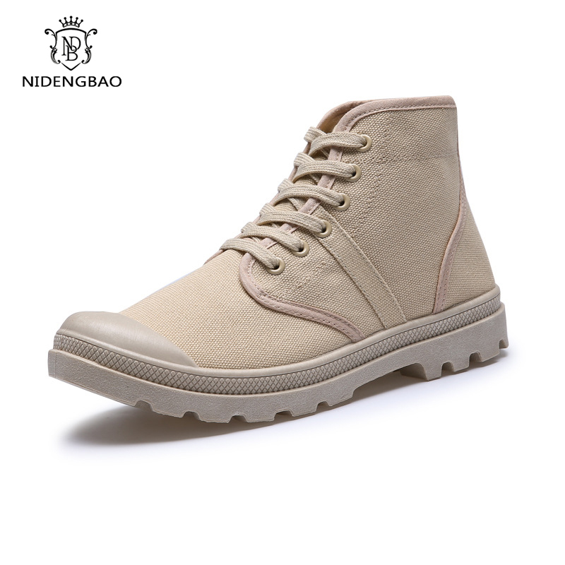 Men Boots New Casual Canvas Sh - Mens Fashion Trainers 评论和价格