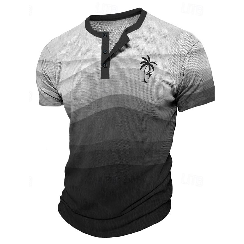 Men's T-Shirt Funny 3D Coconut - Mens Fashion Clothes 评论和价格